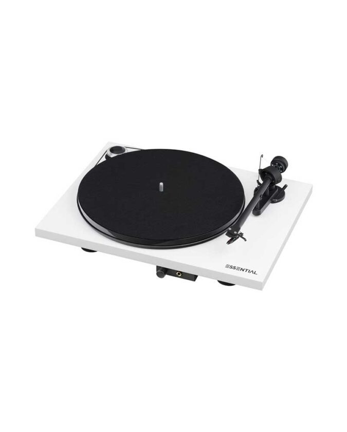 Pro-Ject Essential III HP White uscita Cuffie