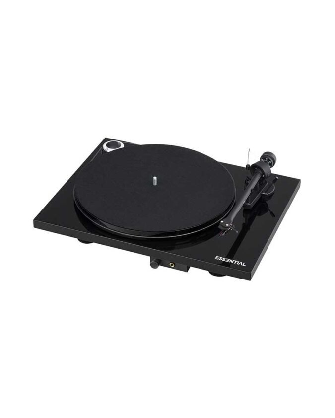 Pro-Ject Essential III HP Black uscita Cuffie