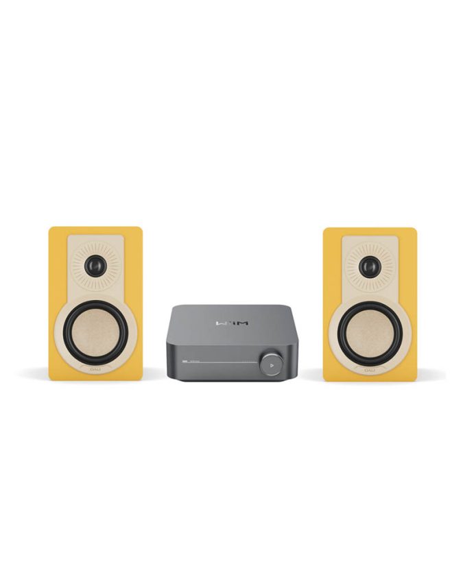 Set Hi-Fi Wiim Amp Dali Kupid Yellow