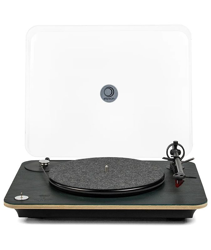 Elipson Chroma Paon RIAA BT Bleu de Chauffe - Ortofon 2M Red