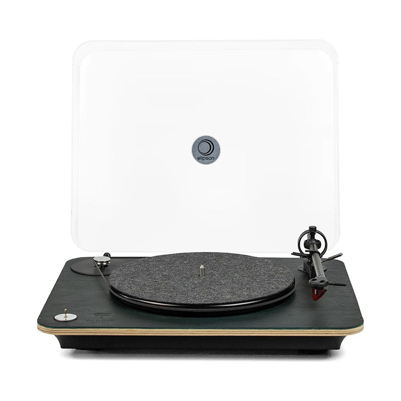 Elipson Chroma Paon RIAA BT Bleu de Chauffe - Ortofon 2M Red