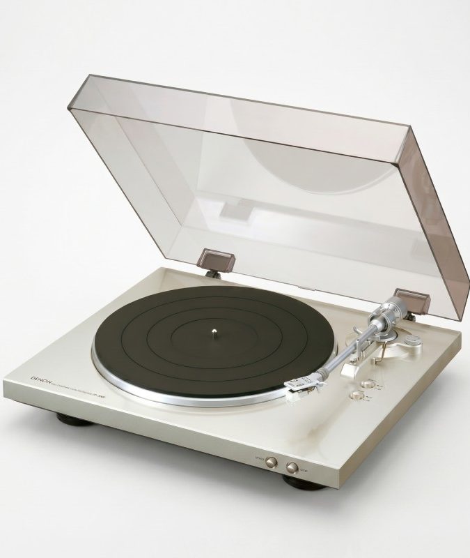 Giradischi Denon DP-300F Silver Trazione a Cinghia