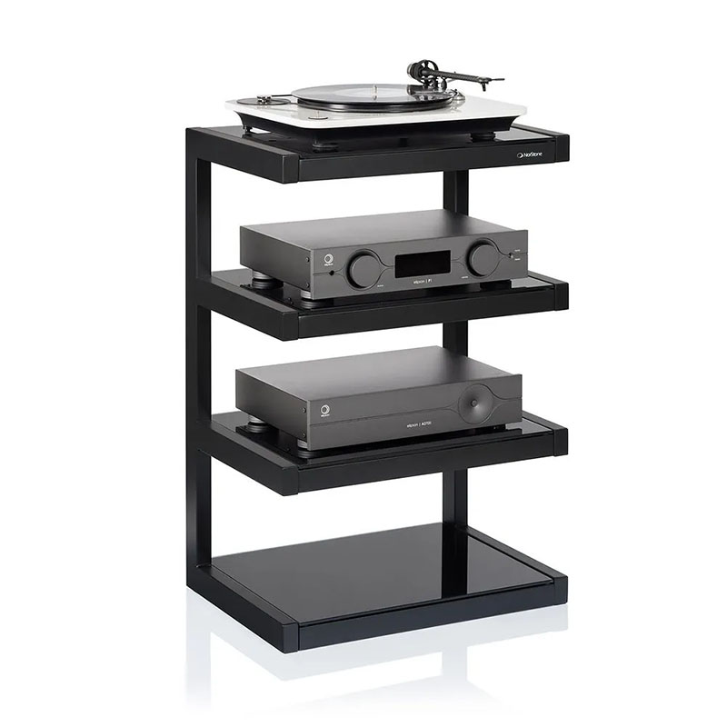 Norstone ESSE Mobile Rack Porta Elettroniche HiFi Black