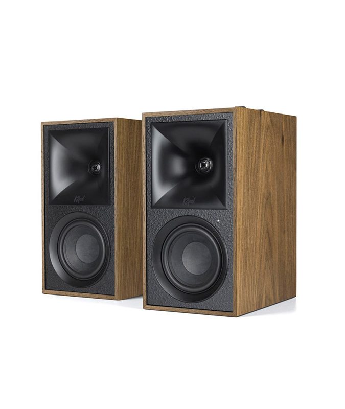 Coppia diffusori attivi bluetooth Klipsch The Fives Wallnut