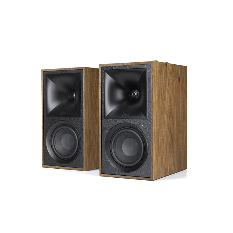 Coppia diffusori attivi bluetooth Klipsch The Fives Wallnut